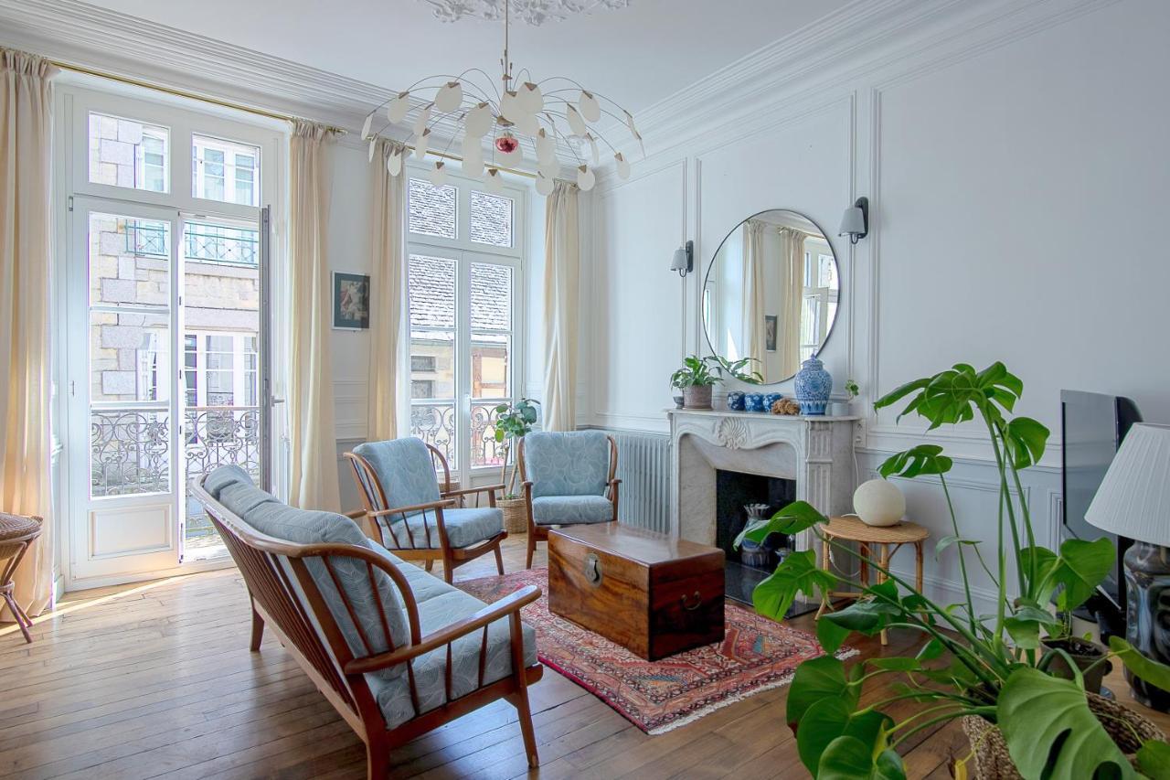 Appartement De La Tour De L'Horloge De Dinan Eksteriør bilde