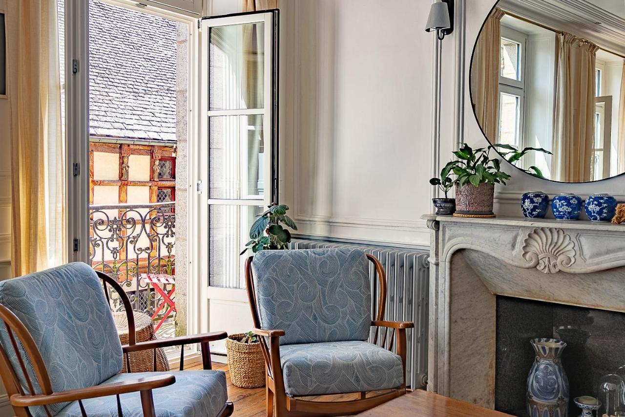 Appartement De La Tour De L'Horloge De Dinan Eksteriør bilde